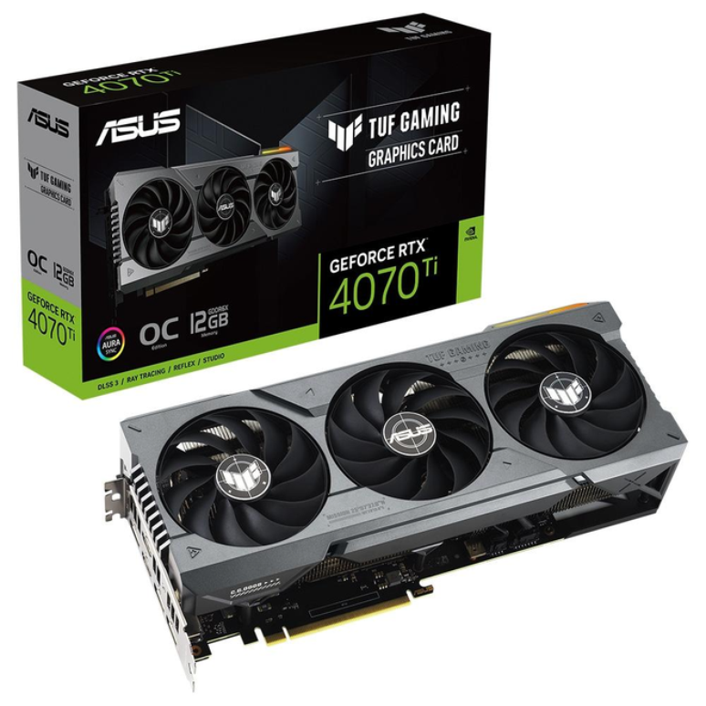 Mesmo com preços um pouco mais altos, a RTX 4070 Ti é uma boa escolha para 4K (Imagem: Reprodução/ASUS)