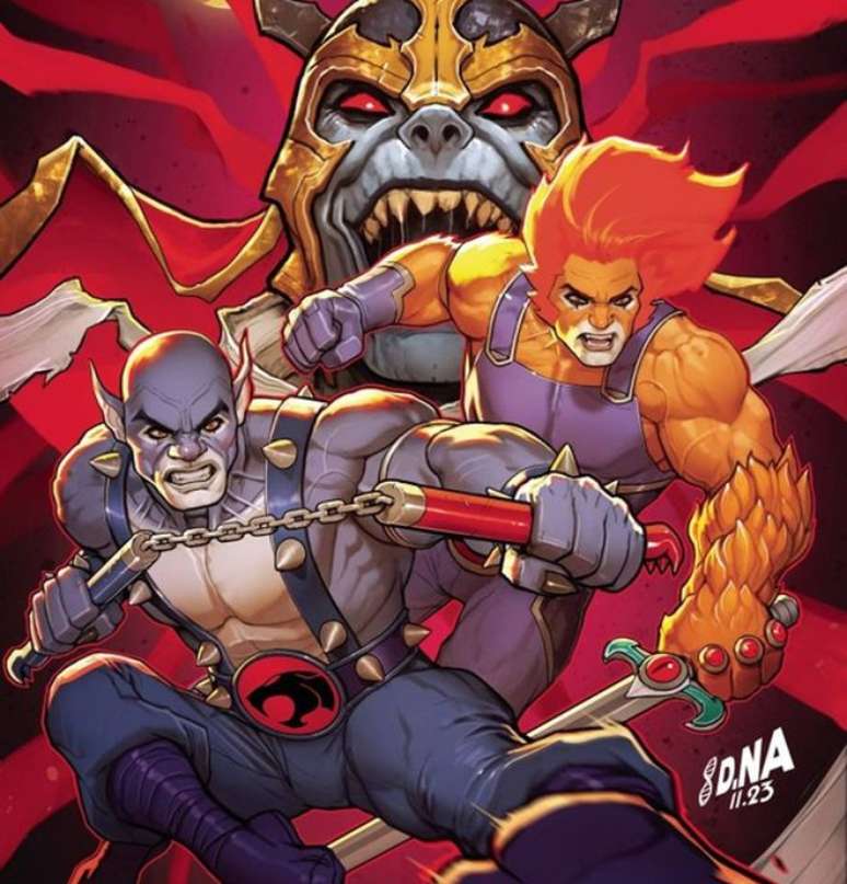 ThunderCats descobre um sobrevivente de Thundera no começo da nova série mensal (Imagem: Reprodução/Dynamite Entertainment)