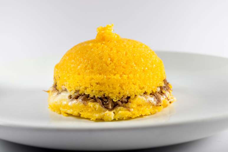 Northeastern couscous with dried meat Northeastern couscous with dried meat