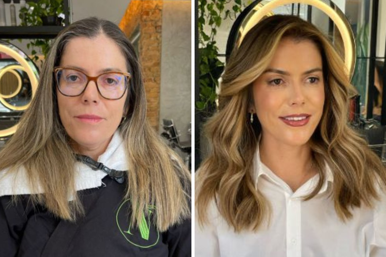 Mechas com tonalidade próxima à natural é ideal para quem quer uma coloração mais suave 
