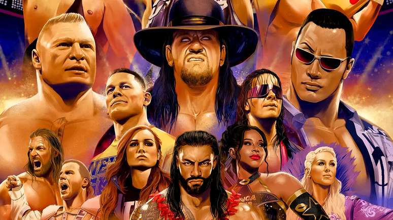 WWE 2K24 chega em março com edição comemorativa de 40 anos do WrestleMania