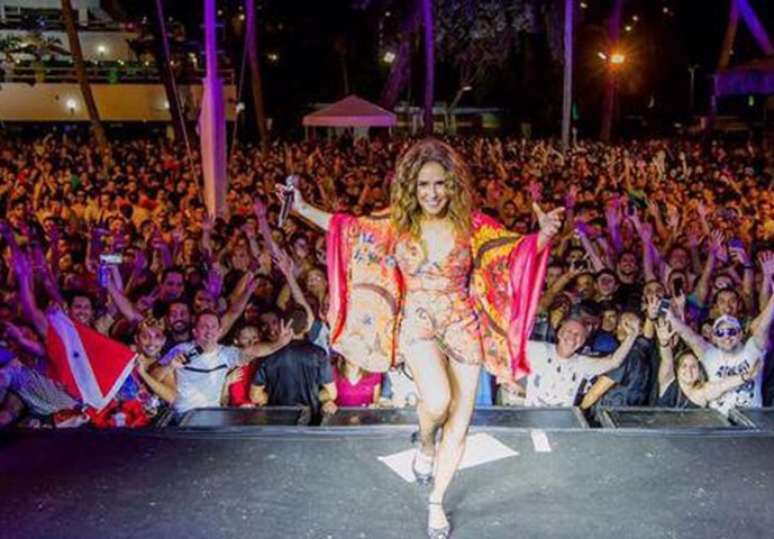 Daniela Mercury é um dos grandes nomes do Carnaval de Salvador, onde se apresenta todos os anos.