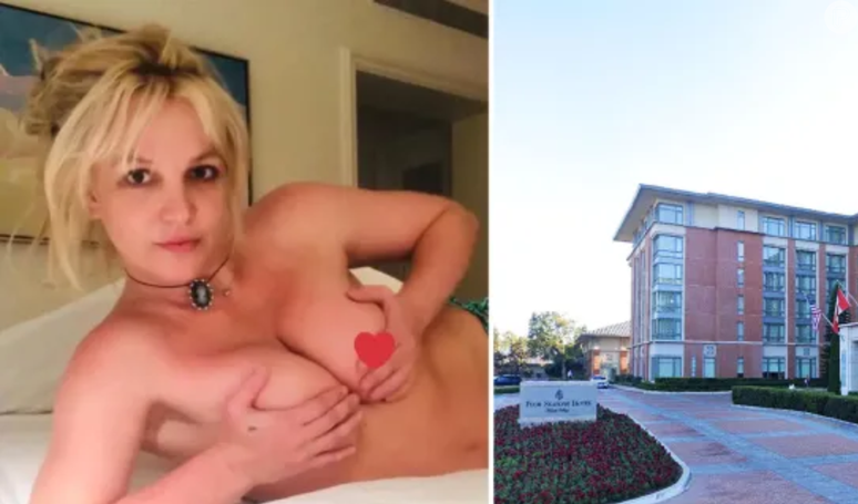 Britney Spears gets banned for being topless and ‘bizarre behavior’ at luxury hotel in Los Angeles