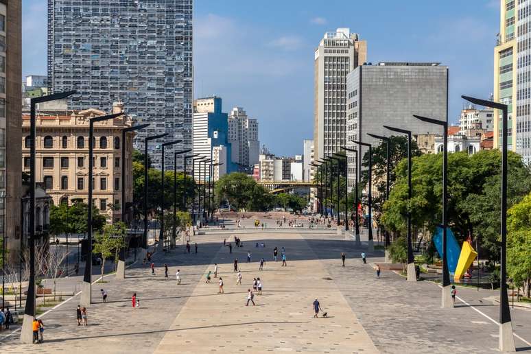 Vale do Anhangabaú, em São Paulo [2]