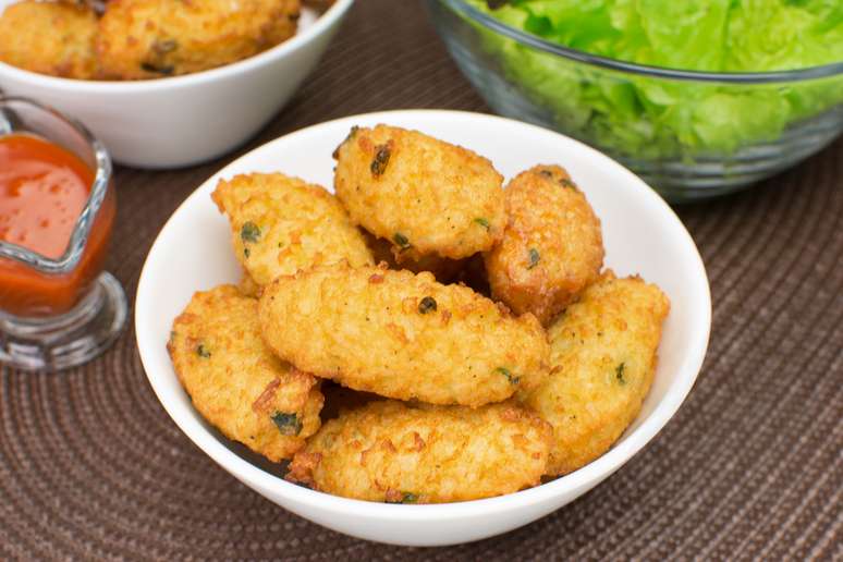 Bolinho de arroz fácil