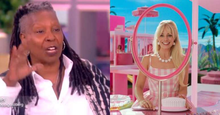 Whoopi Goldberg comenta indicações ao Oscar e diz que Margot Robbie e diretora de 'Barbie' não foram esnobadas.