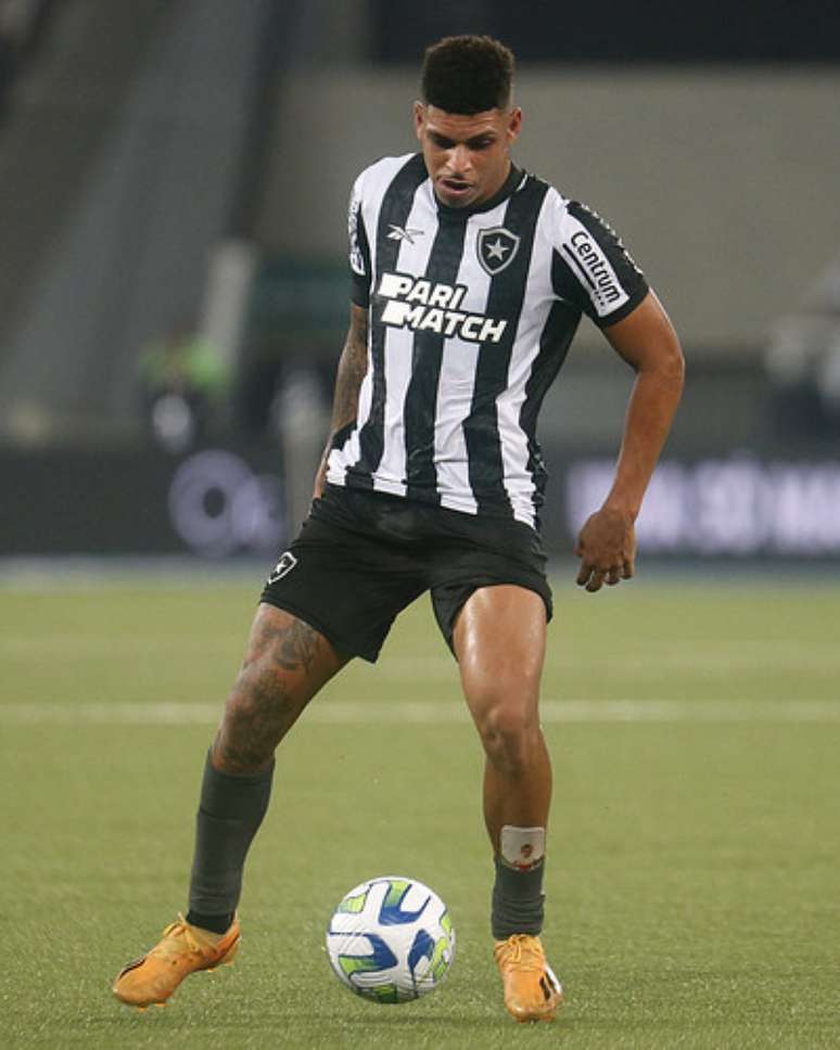 Luis Henrique. Botafogo x Internacional pelo Campeonato Brasileiro no Estadio Niltos Santos.