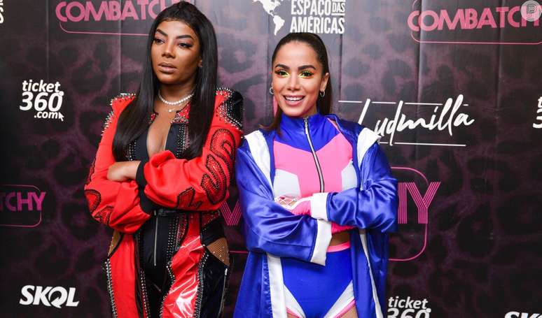 Anitta refuses to talk about Ludmilla’s performance at Coachella 2024 and points out that the enmity continues.  Remember the struggle!