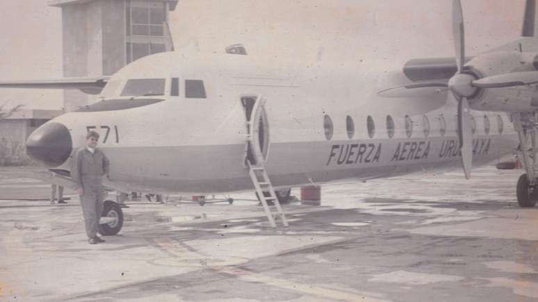 A última foto do piloto Julio César Ferradás na véspera do acidente