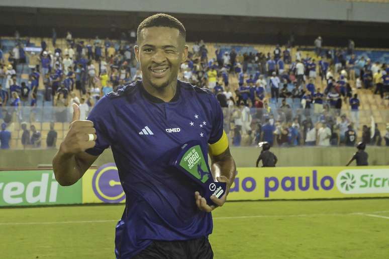 SP – 17/01/2024 – Cruzeiro x Coritiba, quartas de final da Copa SP de Futebol Junior, na Arena Barueri, em Barueri, SP.