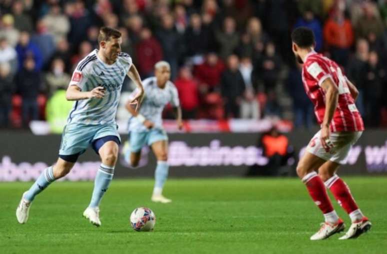 Adrian Dennis/AFP via Getty Images - Legenda: Bristol City e Nottingham Forest empataram sem gols