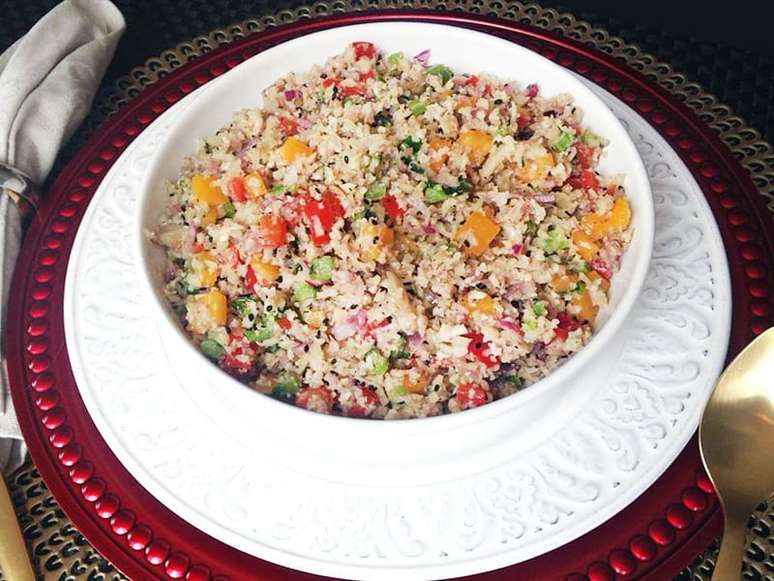 Low carb table with vegetables and wheat-free: discover the secret