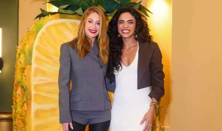 Marina Ruy Barbosa e Giovana Cordeiro exibem evolução artística e ótima interação