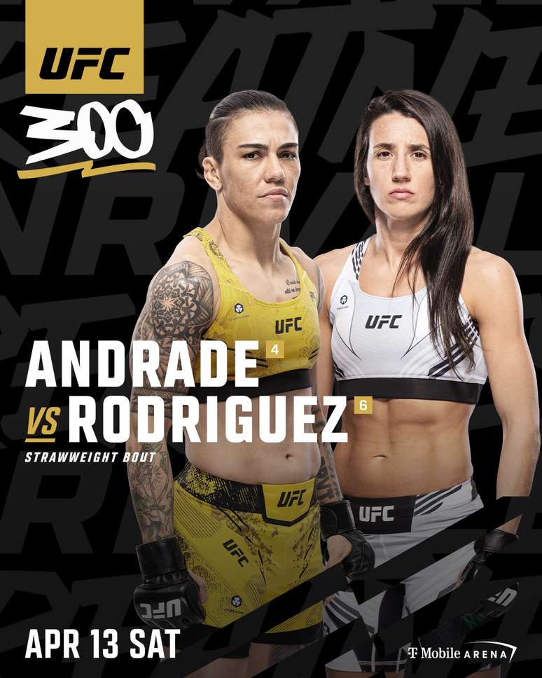 UFC 300 - Jéssica Bate Estaca x Marina Rodriguez 