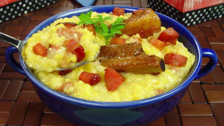 Savory canjiquinha to surprise at lunch