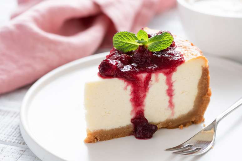 Cheesecake de frutas vermelhas 