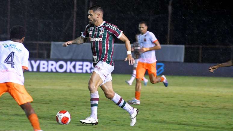 Rio de Janeiro, RJ - Brasil - 28/01/2024 - Luso Brasileiro - Renato Augusto Campeonato Carioca. Jogo Fluminense x Nova Iguaçu. FOTO DE MAILSON SANTANA/FLUMINENSE FC