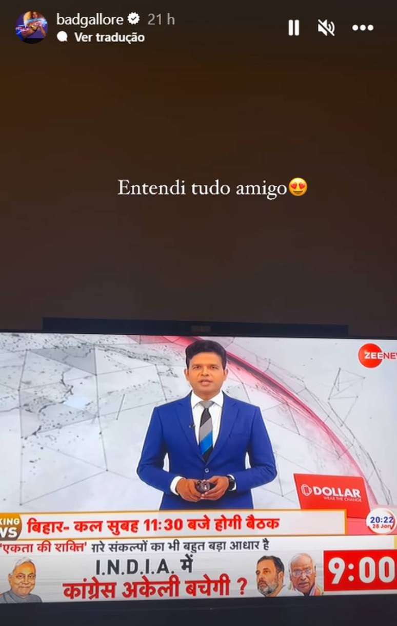 Lorena Maria compartilha stories na Tail&acirc;ndia
