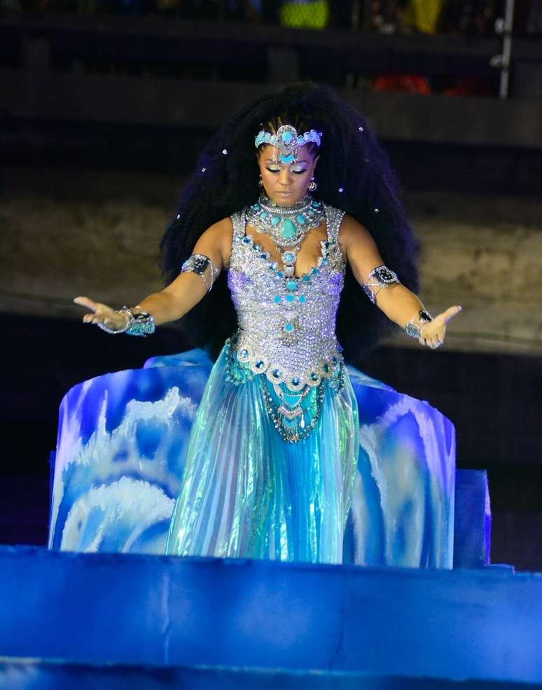 Juliana Alves j&aacute; foi rainha da Unidos da Tijuca