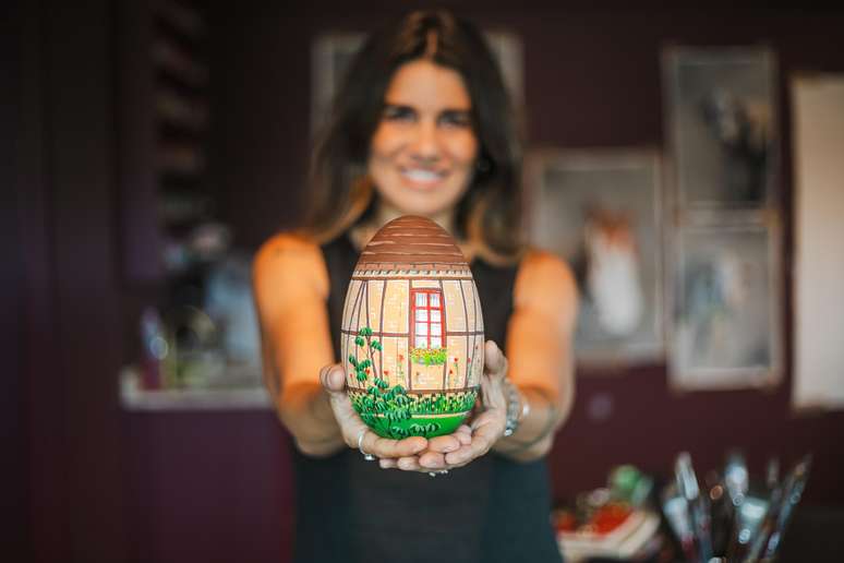 Easter in Pomerode will have a giant egg inspired by half-timbered houses