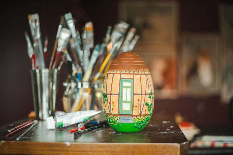 Miniature of the egg, which will be more than 16 meters tall Miniature of the egg, which will be more than 16 meters tall