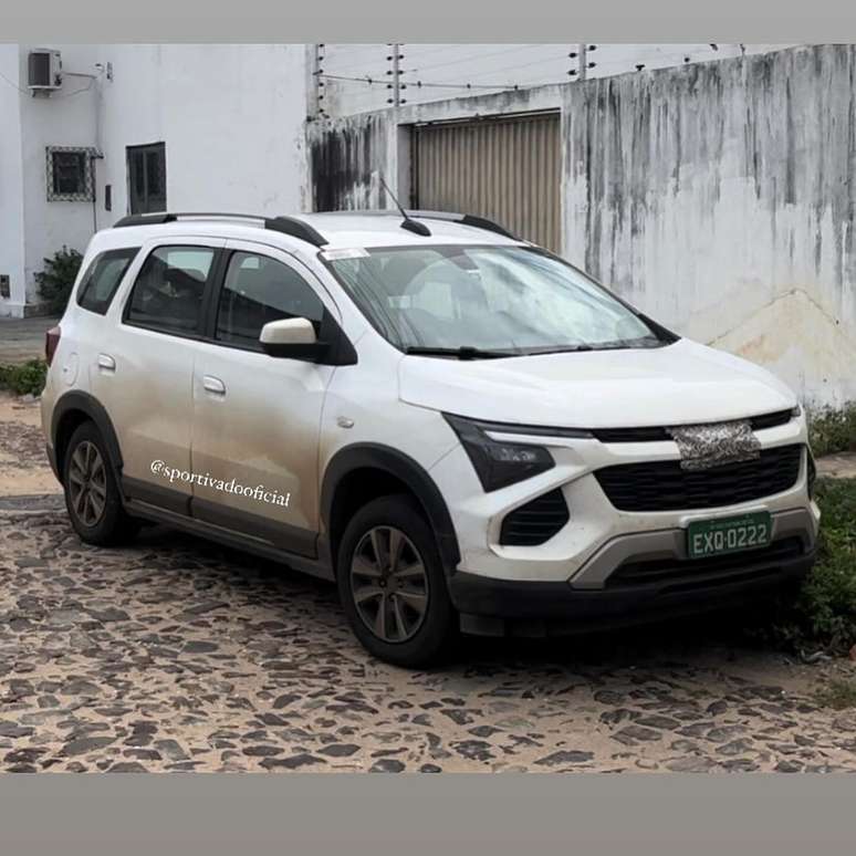 Novo Chevrolet Spin 2025 é flagrado antes do lançamento