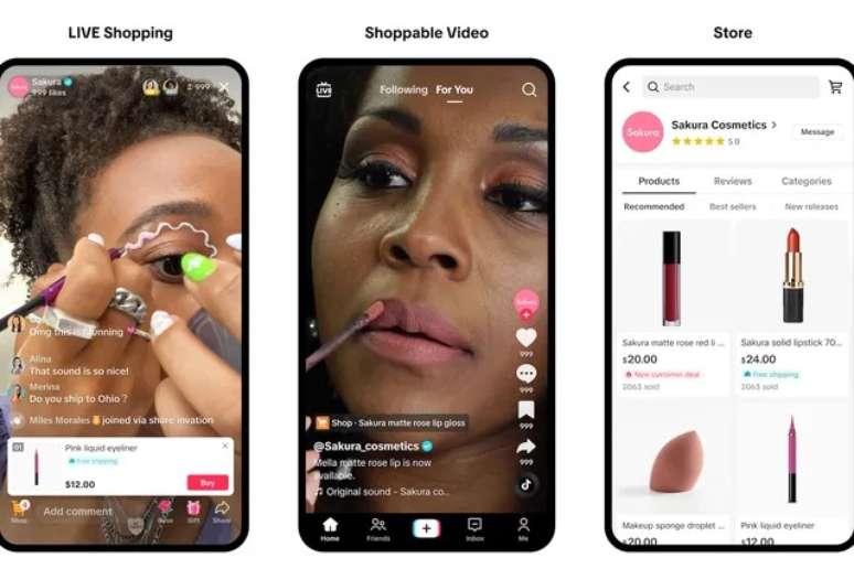 Novo recurso do TikTok mira no faturamento com o e-commerce