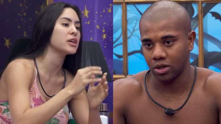 Isabelle e Davi no 'BBB 24'