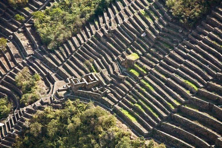 Suas dimensões indicam que Choquequirao foi um local de importância no Império Inca.