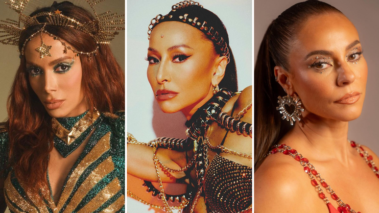 Maquiagem das famosas 