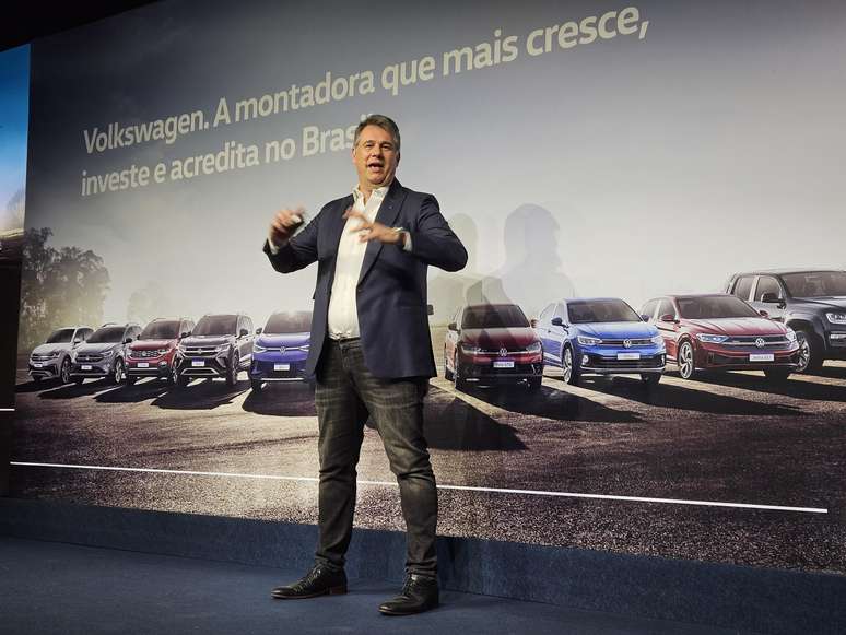 Ciro Possobom, CEO da Volkswagen do Brasil: investimento de R$ 16 bilhões