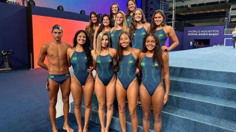 Com 12 atletas no nado artístico, o Brasil terá pela primeira vez na história um representante masculino na prova solo