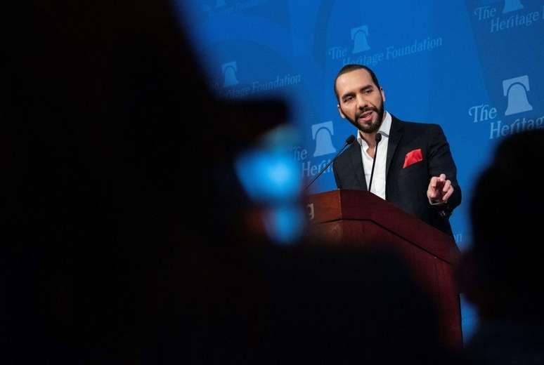 Na Heritage Foundation Nayib Bukele falou sobre a livre iniciativa e o Estado reduzido