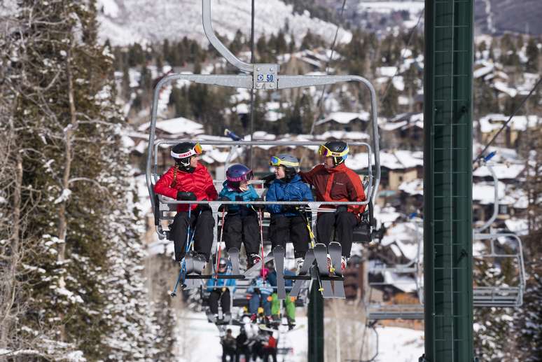 Teleférico em Deer Valley: a vizinha de Park City Mountain é a estação de esqui mais luxuosa do pedaço