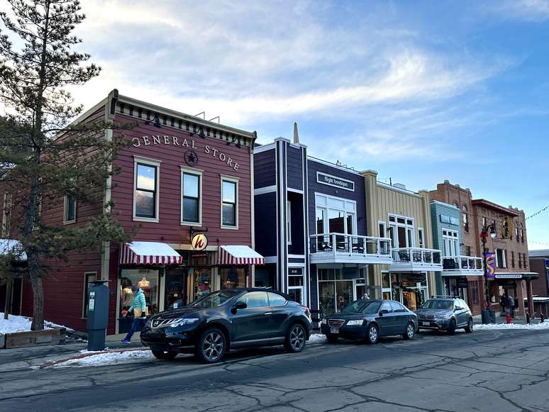 As casinhas fofas da Main Street, o coração de Park City