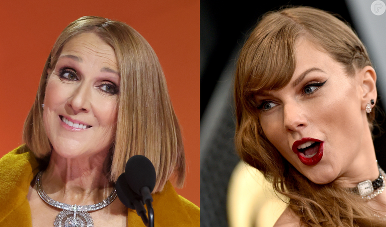 Grammy 2024: Taylor Swift toma atitude após ser acusada de ignorar Céline Dion no palco da premiação.