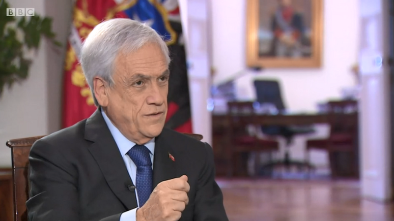 Em 2019, Piñera falou à BBC admitindo que aceitaria mudanças na Constituição elaborada pela ditadura chilena