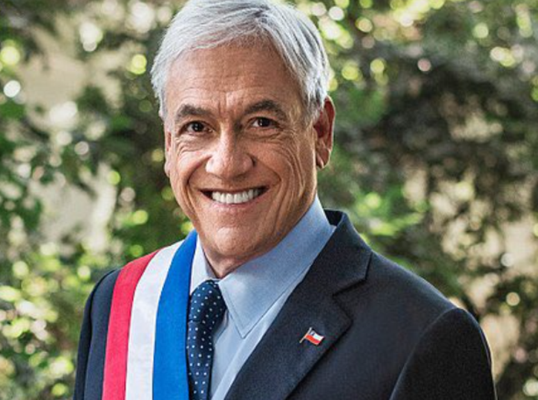 O ex-presidente chileno Sebastián Piñera