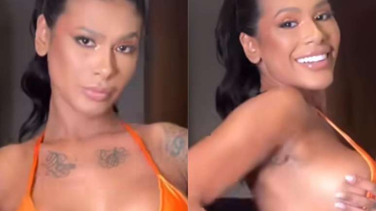 Pocah impresses and attracts attention when she poses in a thin bikini