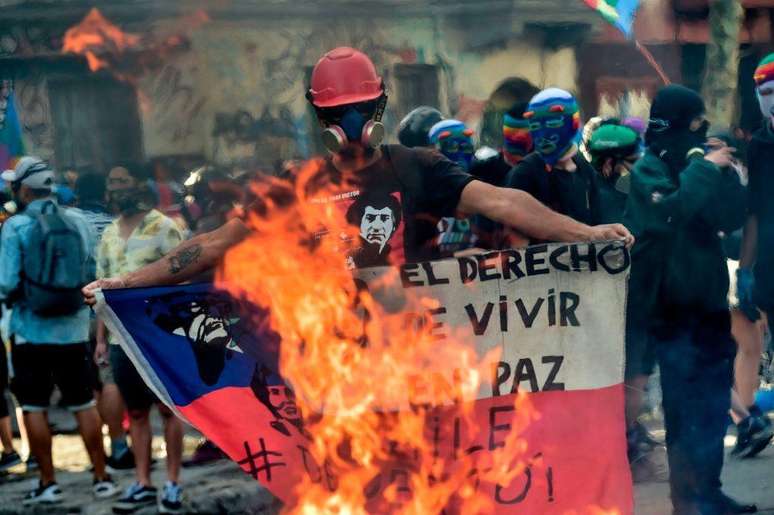 Protestos marcaram o segundo mandato de Piñera