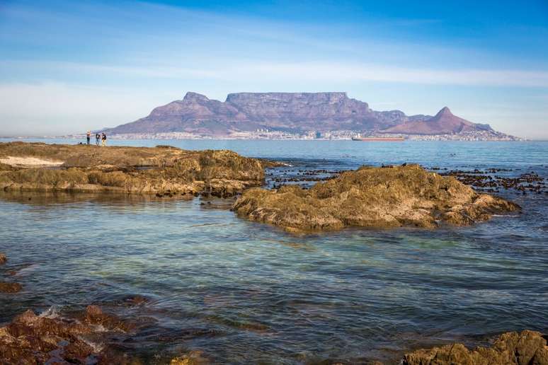 As praias da Cidade do Cabo s&atilde;o populares entre aqueles que desejam relaxar 
