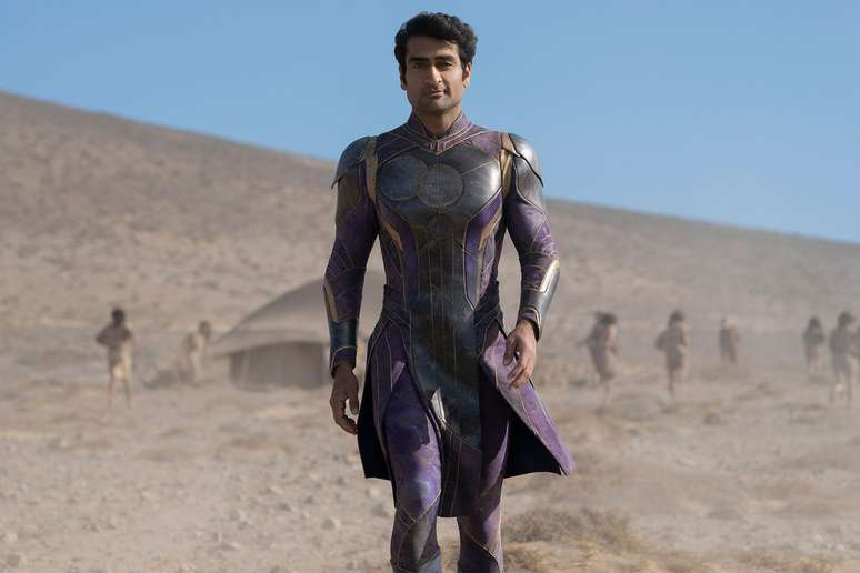 Kumail Nanjiani em 'Eternos', da Marvel