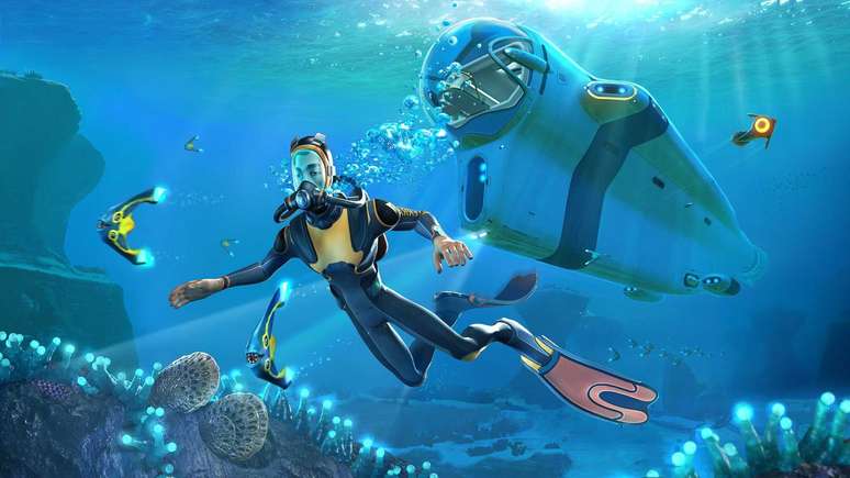 Subnautica pode ser jogado no PC, PlayStation 4, PlayStation 5, Switch, Xbox One e Xbox Series
