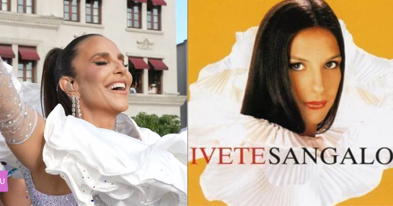 Ivete usa look que remete ao primeiro álbum solo