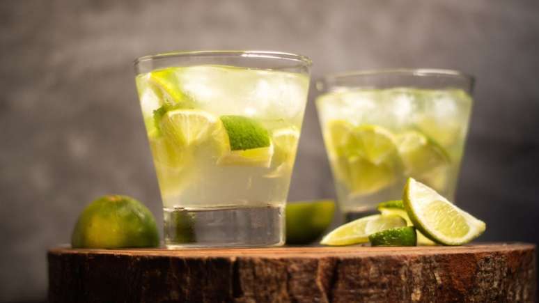 Caipiroska de limão de liquidificador – Foto: Shutterstock