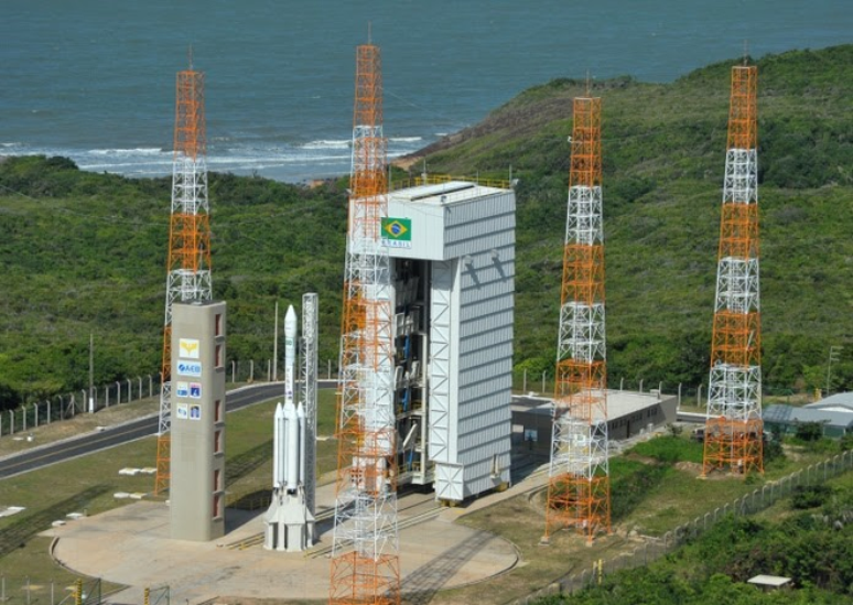 O Centro de Lançamentos de Alcântara, no Maranhão (Imagem: Reprodução/AEB)