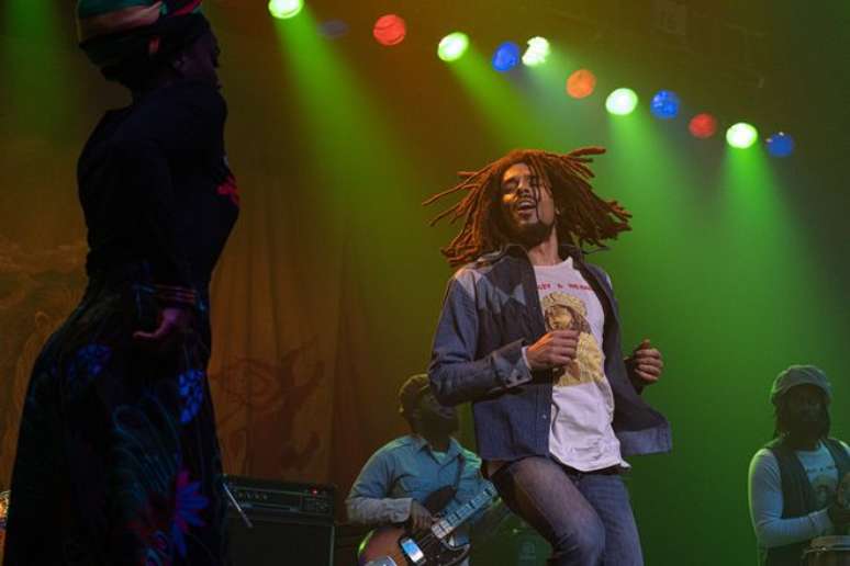 Bob Marley: One Love showcases the career of one of the world's greatest reggae singers. (Information/Plan B) Bob Marley: One Love showcases the career of one of the world's greatest reggae singers. (Information/Plan B)