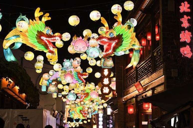 As festividades do Ano Novo Lunar são celebradas em vários países do Leste e do Sudeste Asiático