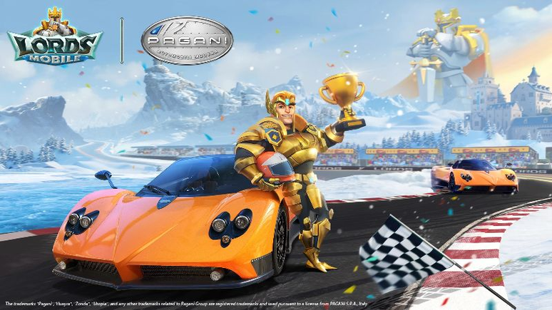 Evento Lords Mobile x Pagani vai até 29 de fevereiro