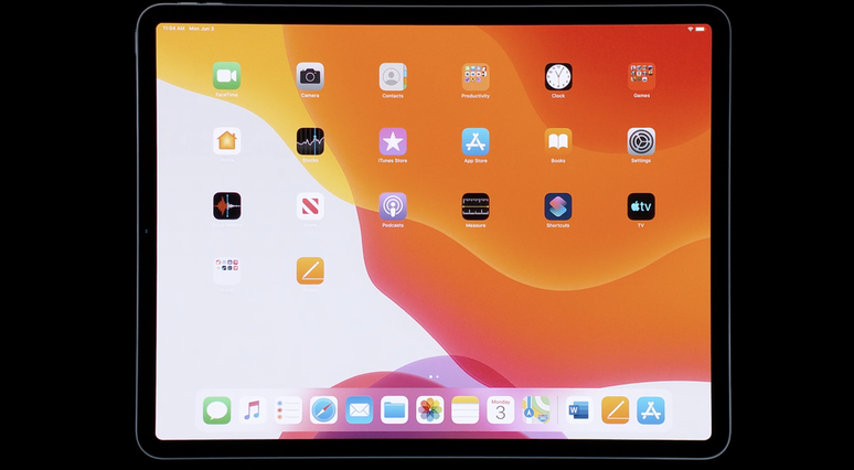 Recursos do iOS para iPads evoluíram ao longo dos anos até a Apple decidir pelo desenvolvimento de um sistema dedicado a esses aparelhos, o iPadOS (Imagem: Reprodução/Apple)
